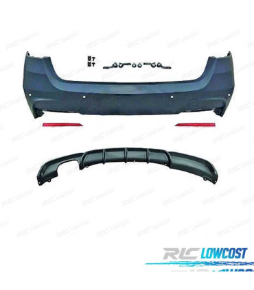 PARAURTI POSTERIORE BMW F31 11-18 LOOK M PERFORMANCE PDC