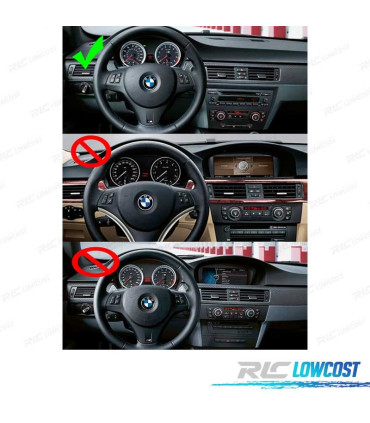 RADIO GPS ANDROID 14 BMW E90 E91 E92 E93 08-12 SENZA SCHERMO DI SERIE