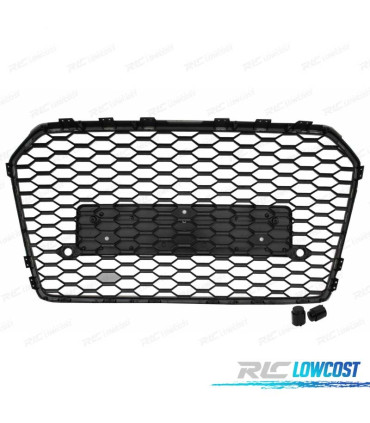 GRIGLIA PER AUDI A6 4G 14-18 LOOK RS6 NERO LUCIDO