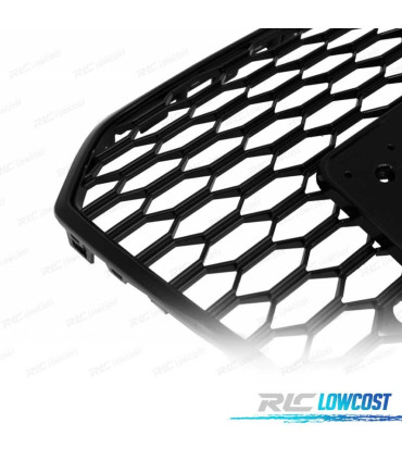 GRIGLIA PER AUDI A6 4G 14-18 LOOK RS6 NERO LUCIDO