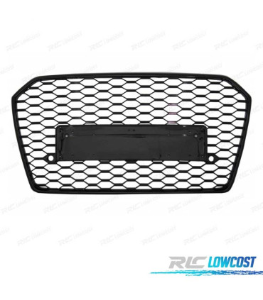 GRIGLIA PER AUDI A6 4G 14-18 LOOK RS6 NERO LUCIDO