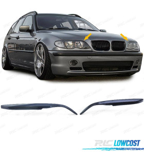 PALPEBRE FARO BMW E46 SEDAN TOURING 01- NERO