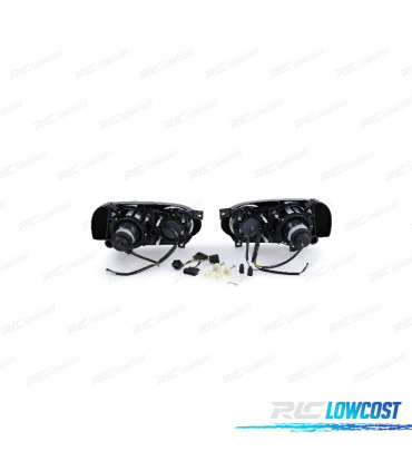 DOPPI FARI VOLKSWAGEN VW GOLF 3 91-97 NERO