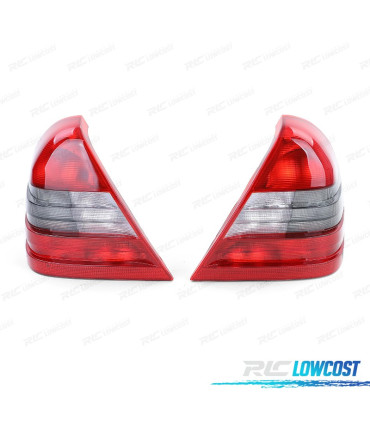 FANALI MERCEDES CLASSE C W202 93-97 ROSSO BIANCO