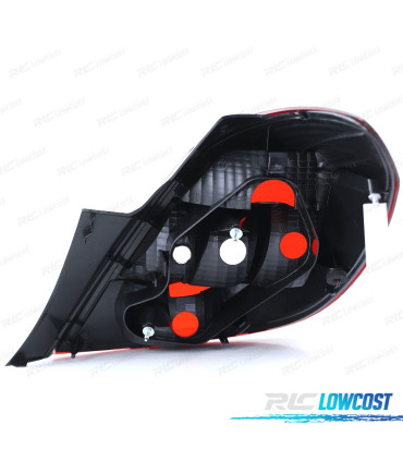 FANALE SINISTRO OPEL CORSA D 06- ROSSO BIANCO