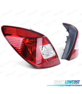 FANALI OPEL CORSA D 06- ROSSO BIANCO