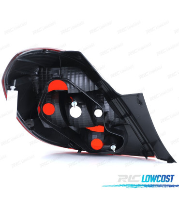 FANALE DESTRO OPEL CORSA D 06- ROSSO BIANCO