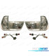 FANALI PER BMW X5 E53 99-03 CROMATI ARGENTATI