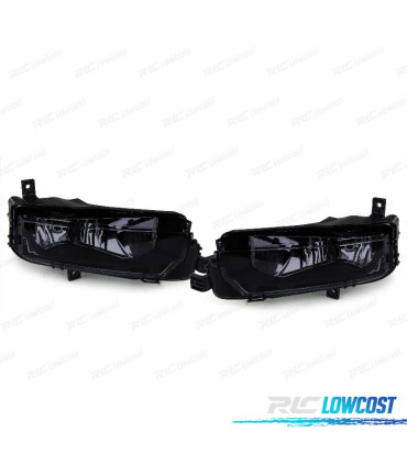 FARI ANABBAGLIANTI PER VOLKSWAGEN VW T6 15-19 NERO AFFUMICATO
