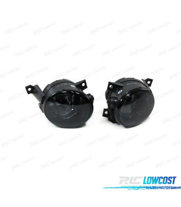 FARI ANABBAGLIANTI PER VOLKSWAGEN VW POLO 6R TIGUAN TOURAN CADDY EOS NERO AFFUMICATO