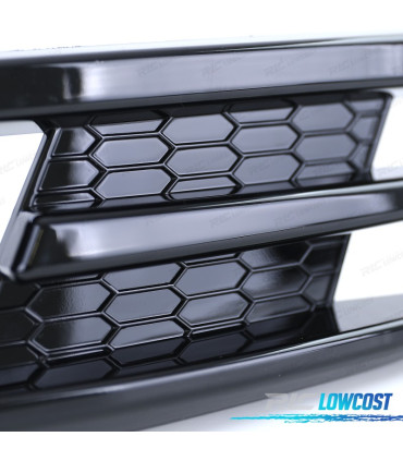 GRIGLIE NEBBIA VOLKSWAGEN VW GOLF 7 12-17 LOOK GTI NERO LUCIDO