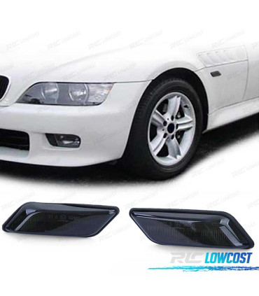 FRECCIE LATERALI PER BMW Z3 COUPE ROADSTER 94-02 NERO AFFUMICATO