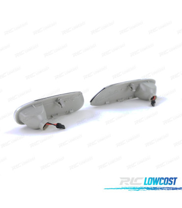 FRECCIE LATERALI PER MINI COOPER F55 F56 F57 13- LED NERO ARGENTO