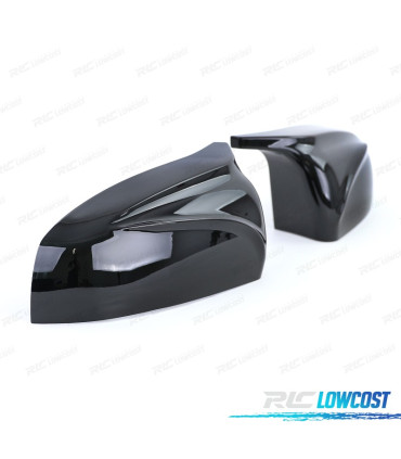 GUSCI SPECCHIO PER BMW E70 E71 E72 LOOK M NERO LUCIDO