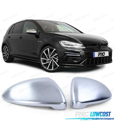 GUSCIO SPECCHIO PER VOLKSWAGEN VW GOLF 7 5G1 12- ARGENTO OPACO