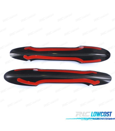 SCATOLA MANIGLIA PORTA PER MINI F55 F56 F57 NERO LUCIDO