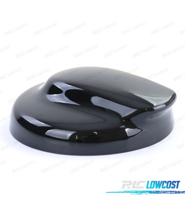 TAPPO SERBATOIO PER MINI R55 R56 R57 06-13 NERO LUCIDO
