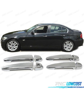 GUSCIO MANIGLIA PORTA PER BMW E87 X6 E71 SERIE 3 E90 CROMATO