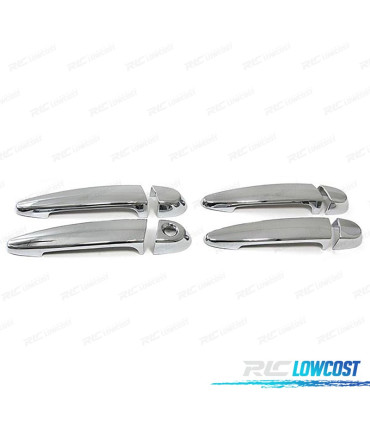 GUSCIO MANIGLIA PORTA PER BMW E87 X6 E71 SERIE 3 E90 CROMATO