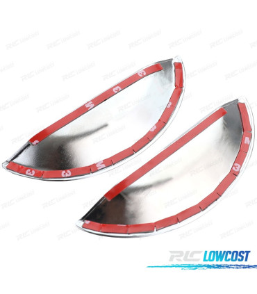 RIVESTIMENTO MANIGLIA PORTA PEUGEOT 206 98- CROMATO OPACO