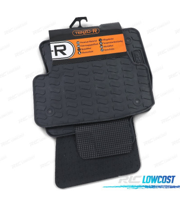 TAPPETINI IN GOMMA AUDI A3 8V 12- 4 PEZZI