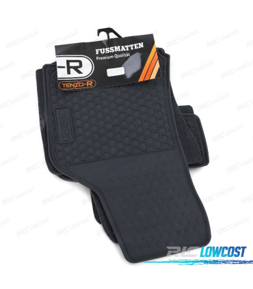 TAPPETINI IN GOMMA SKODA OCTAVIA 1Z3 1Z5 04-13 4 PEZZI