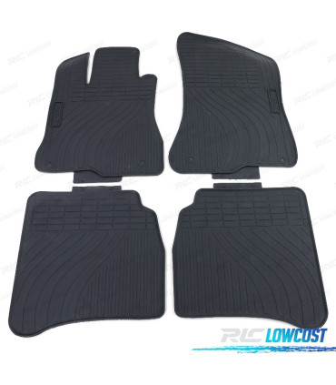 TAPPETINI IN GOMMA MERCEDES CLASSE S W221 05-13 4 PEZZI