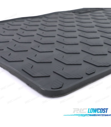 TAPPETINI IN GOMMA MERCEDES CLASSE C W204 S204 07-11 4 PEZZI