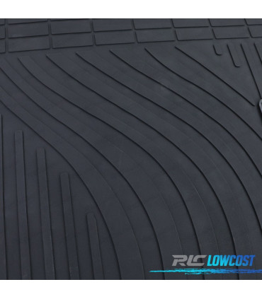 TAPPETINI IN GOMMA PEUGEOT 207 WA WC WK 06-14 4 PEZZI