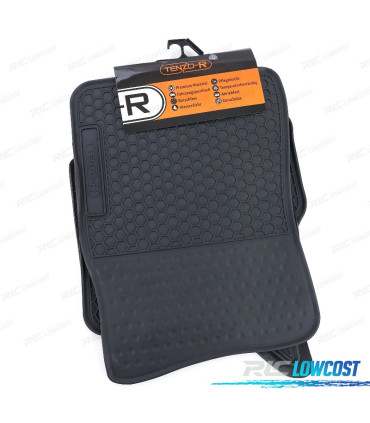 TAPPETINI IN GOMMA MITSUBISHI PAJERO 4 07- 4 PEZZI