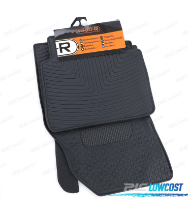 TAPPETINI IN GOMMA PER NISSAN X-TRAIL T32 13- 4 PEZZI