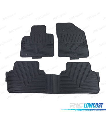 TAPPETINI IN GOMMA KIA SORENTO 3 15- 3 PEZZI