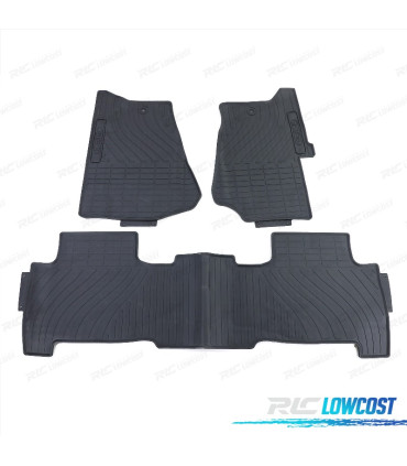 TAPPETINI IN GOMMA LAND ROVER RANGE ROVER SPORT LM LS 04-13 3 PEZZI