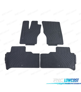 TAPPETINI IN GOMMA PER LAND ROVER RANGE ROVER LW LG LS 11- 4 PEZZI