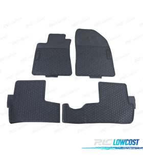 TAPPETINI IN GOMMA RENAULT CLIO 4 BH 12- 4 PEZZI