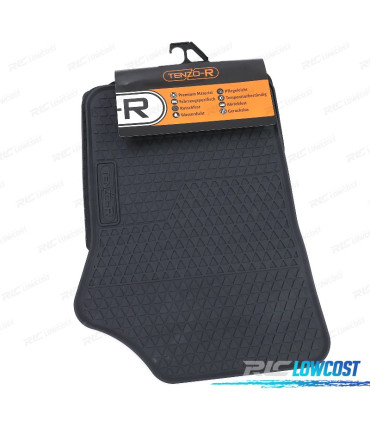 TAPPETINI IN GOMMA VOLKSWAGEN VW SKODA SEAT 11- 4 PEZZI