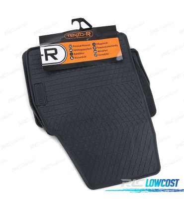 TAPPETINI IN GOMMA VOLKSWAGEN VW POLO AW1 BZ1 17- 4 PEZZI