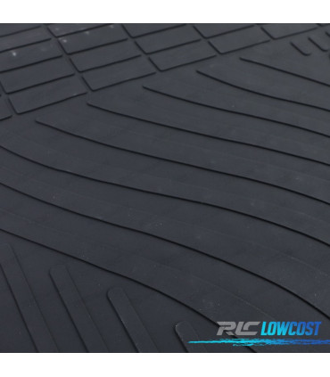 TAPPETINI IN GOMMA PEUGEOT 208 12-19 4 PEZZI