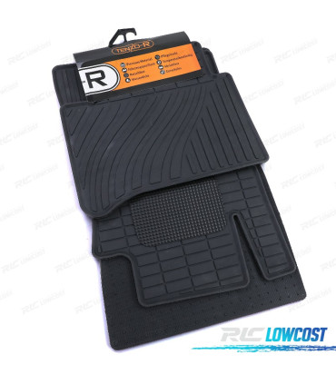 TAPPETINI IN GOMMA MERCEDES CLASSE E W211 S211 02-09 4 PEZZI