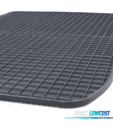 TAPPETINI IN GOMMA MERCEDES CLASSE E W124 84-97 4 PEZZI