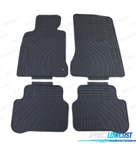 TAPPETINI IN GOMMA MERCEDES CLASSE C W204 S204 11-14 4 PEZZI