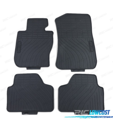 TAPPETINI IN GOMMA BMW X1 E84 09-15 4 PEZZI