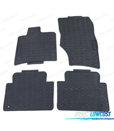 TAPPETINI IN GOMMA AUDI Q7 4LB 06-15 4 PEZZI