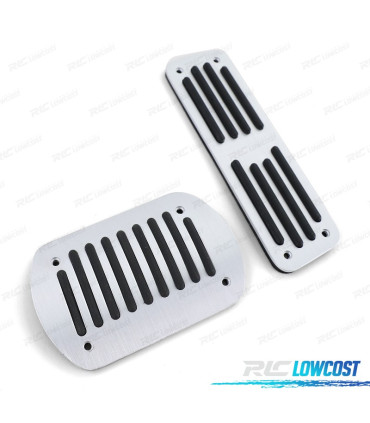 PEDALI PER MERCEDES W124 W202 W203 W204 W210 W211 W163 W164 IN ALLUMINIO AUTOMATICO