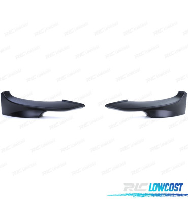 SPLITTER PARAURTI BMW E92 E93 10-13 LOOK M PERFORMANCE NERO OPACO
