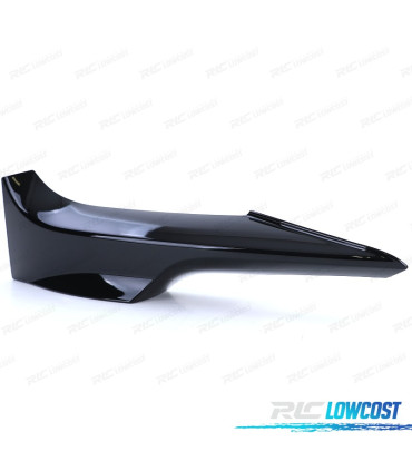 SPLITTER PARAURTI BMW E92 E93 06-10 LOOK M NERO LUCIDO