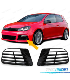 GRIGLIE NEBBIA VOLKSWAGEN VW GOLF 6 5K1 09-13 R20 NERO LUCIDO