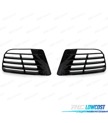 GRIGLIE NEBBIA VOLKSWAGEN VW GOLF 6 5K1 09-13 R20 NERO LUCIDO