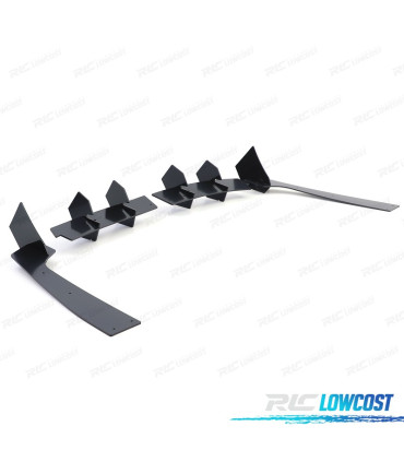 DIFFUSORE FORD MUSTANG GT MK6 14-17 NERO LUCIDO