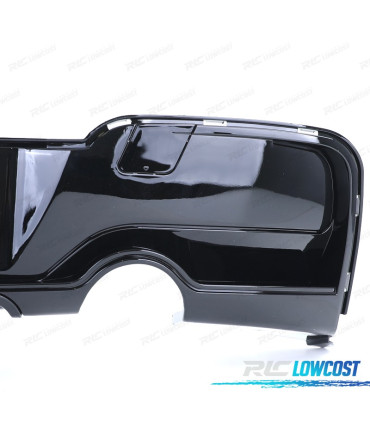 DIFFUSORE BMW F20 F21 10-15 LOOK M PERFORMANCE NERO LUCIDO